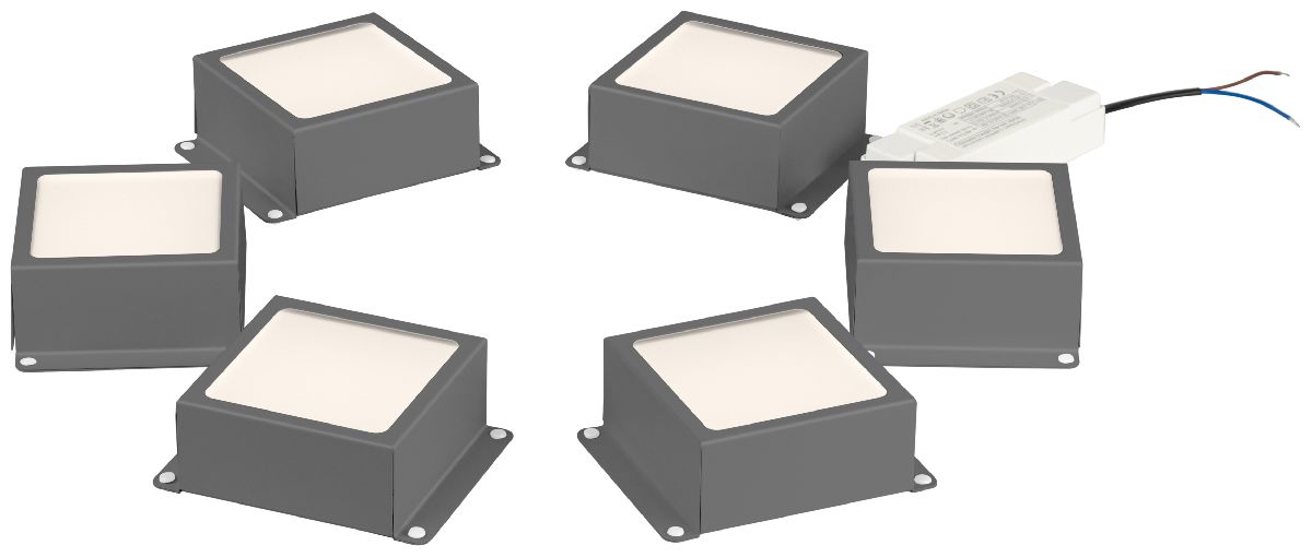 Встраиваемый светильник (комплект из 6 шт.) Эра SPO-646-3-4K-S6 Б0062991