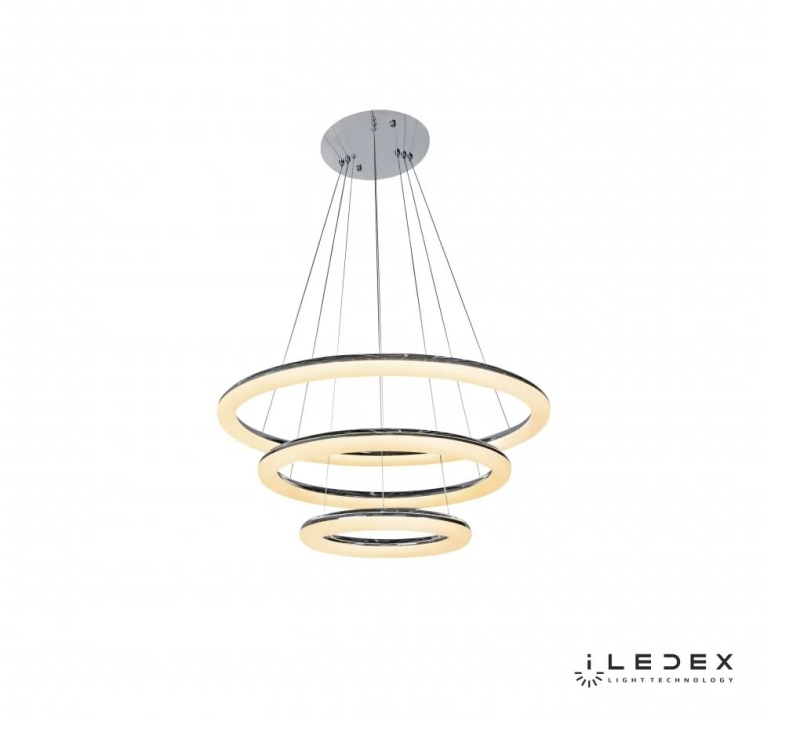 Подвесная люстра iLedex Orbit D0302-3 (400x600x800) CHR