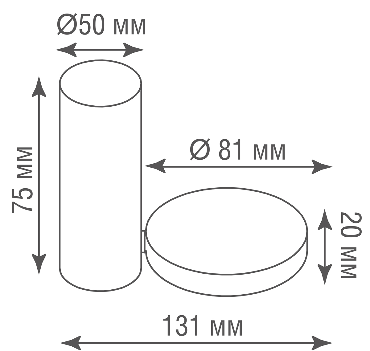 Накладной спот Donolux Moon DL18811/9W White R