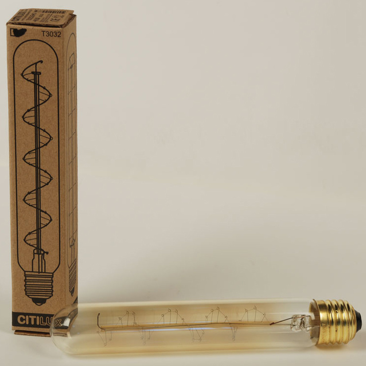 Лампа накаливания Citilux E27 40W колба прозрачная T3032G40