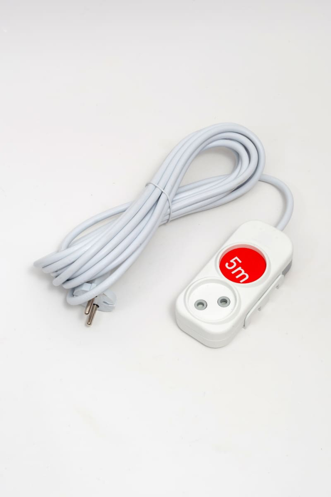 Удлинитель 2вх с защитными шторками ELBI Myra 527-010205-230