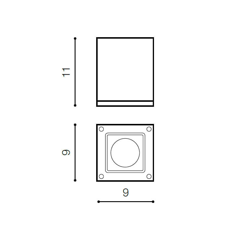 Накладной светильник Azzardo Tonio AZ0870