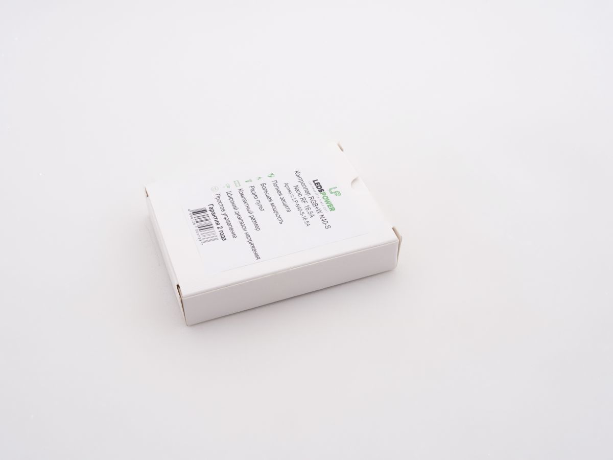 Контроллер LEDS POWER RGB+W N40-S Nano RF 16.5A 003733