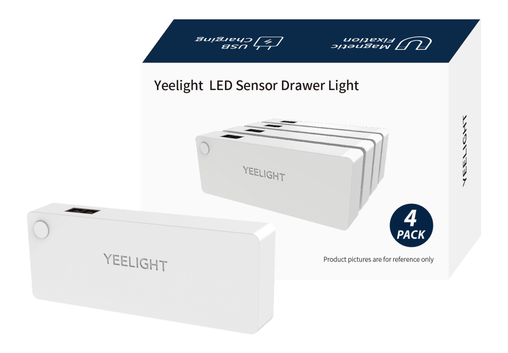 Настенный светильник Yeelight sensor drawer light(4-pack) YGYA2421003WTGL