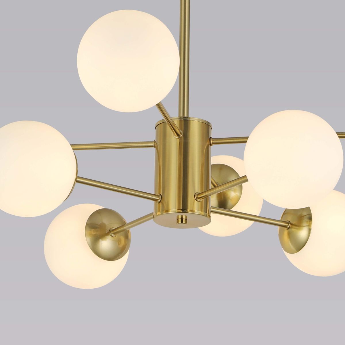 Люстра на штанге Alfa Light F1624-08