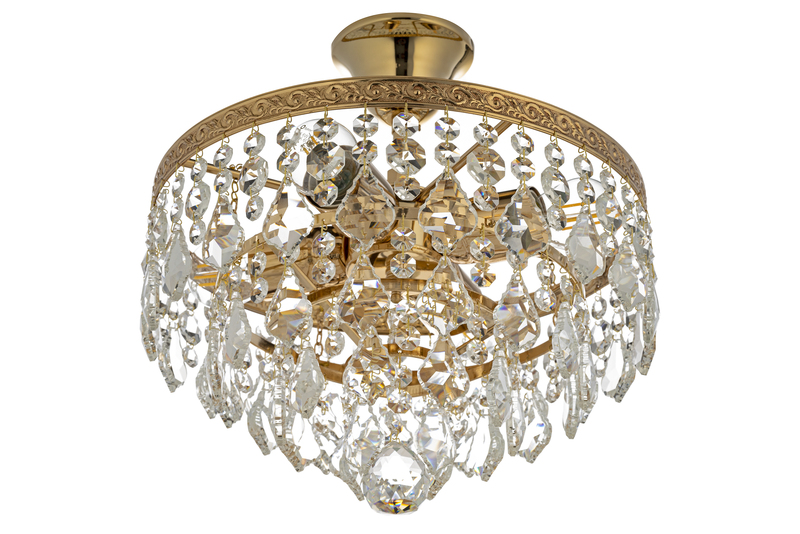 Люстра на штанге Arti Lampadari Castellana E 1.3.30.602 G