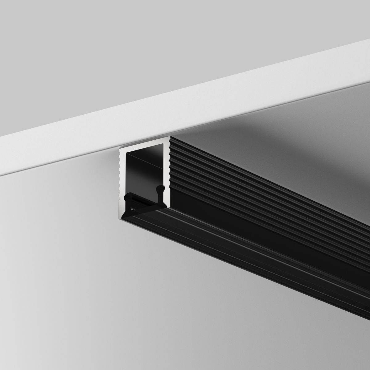 Рассеиватель для профиля 08×09 Maytoni Led Strip ALM-0809-B-DF-2M 642018