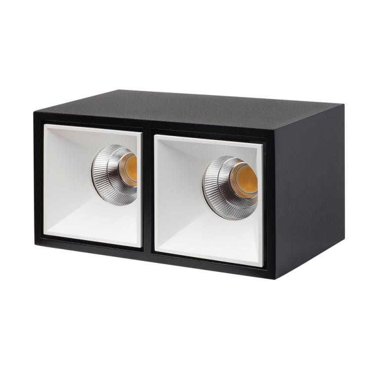 Накладной светильник LeDron KUBING 2 Black/White 00000014584