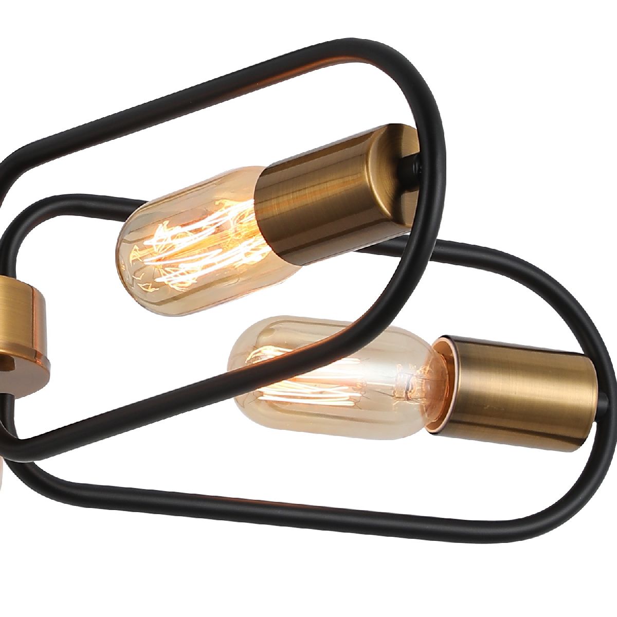 Люстра на штанге Illumico IL8253-5COU-79 BK GD