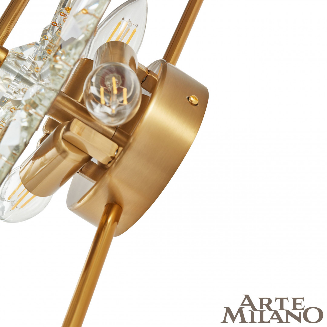 Настенный светильник Arte Milano 7752B.D255.H625.E14.3 G