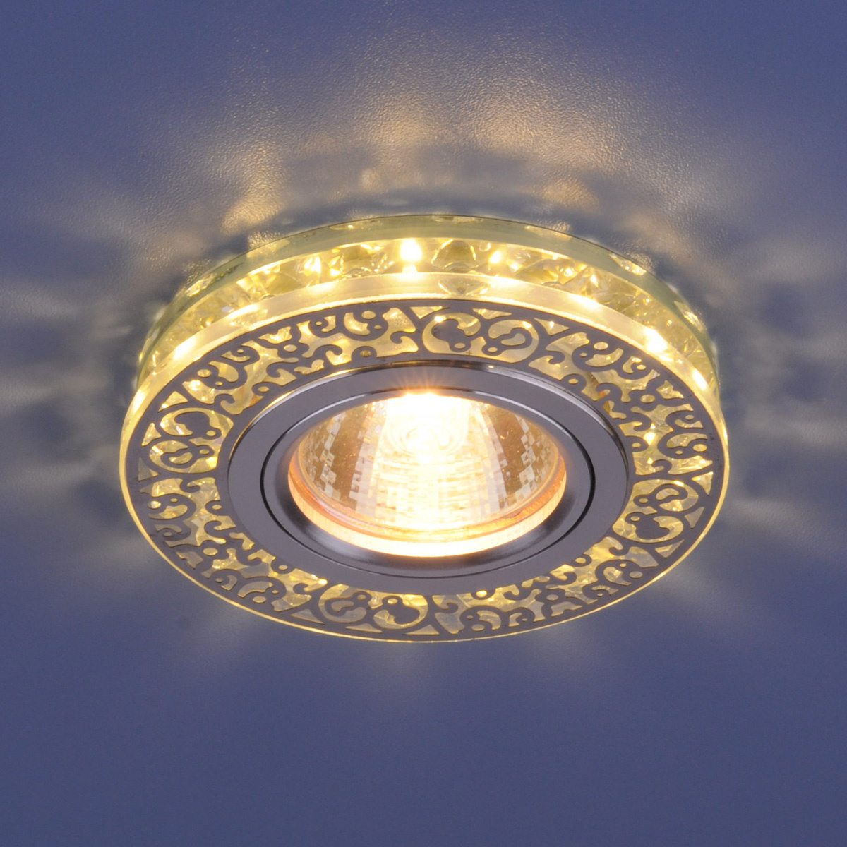 Встраиваемый светильник Elektrostandard 6034 MR16 CH/CL хром/прозрачный 4690389055713