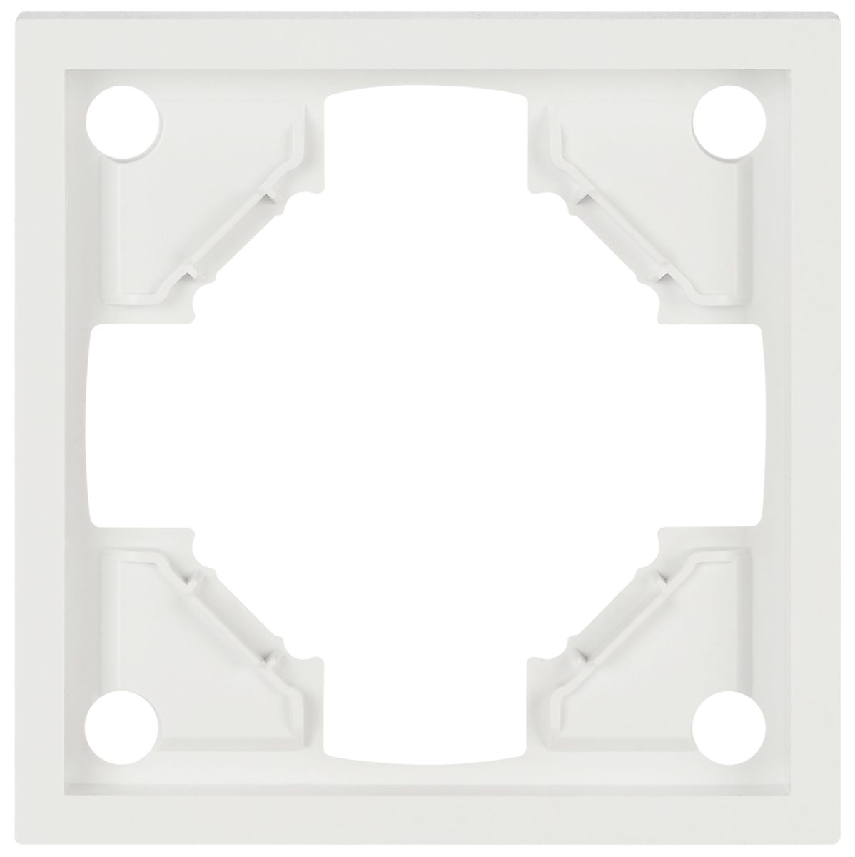 Рамка для розеток и выключателей ЭРА Galaxy 15-5001-01 на 1 пост белый Б0070834