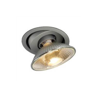 Встраиваемый спот SLV Twister серебристый 112964