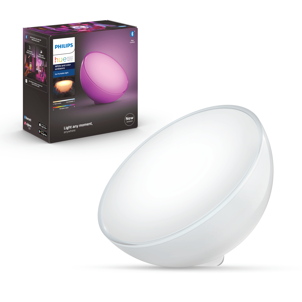Умная настольная лампа Philips Hue Go COL V2 GM/ASEAN/RUS White 915005822601