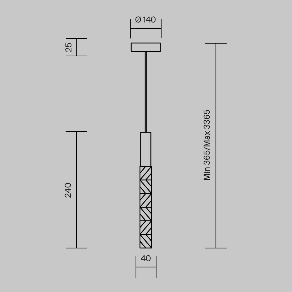 Подвесной светильник Maytoni Selemo MOD328PL-L3CH3K