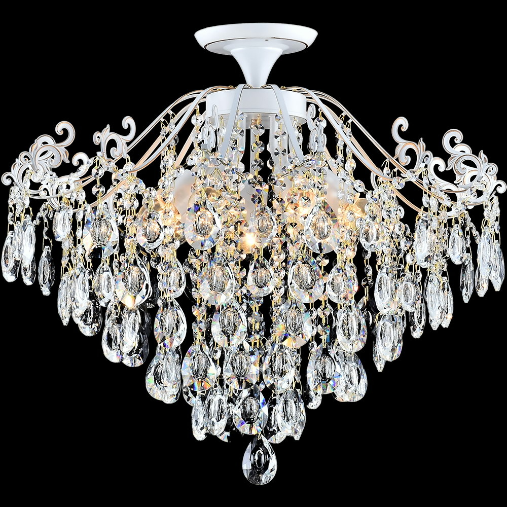 Потолочная люстра Reluce 04062-0.3-07 WH+GOLD PN