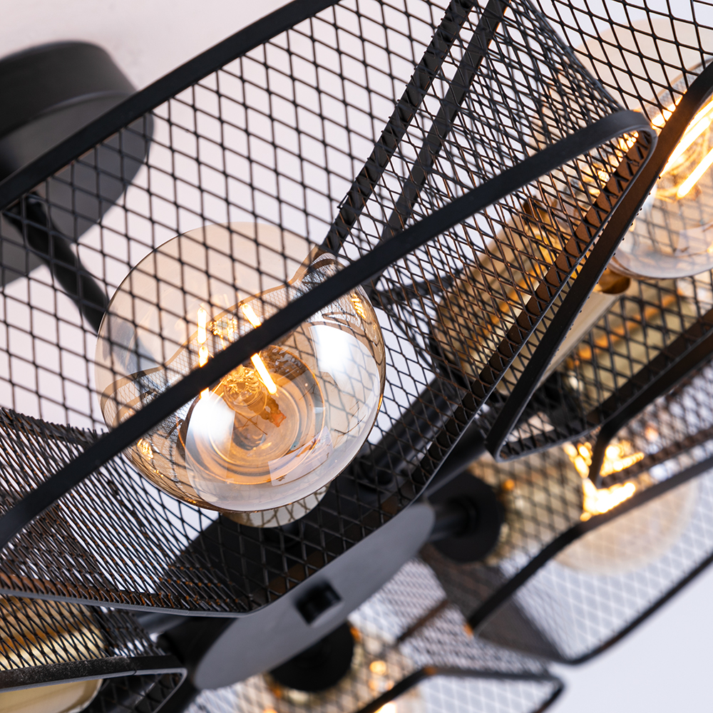 Люстра на штанге Arte Lamp Maasym A7044PL-8BK