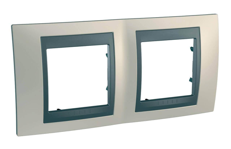 Рамка 2-постовая Schneider Electric Unica Top MGU66.004.295
