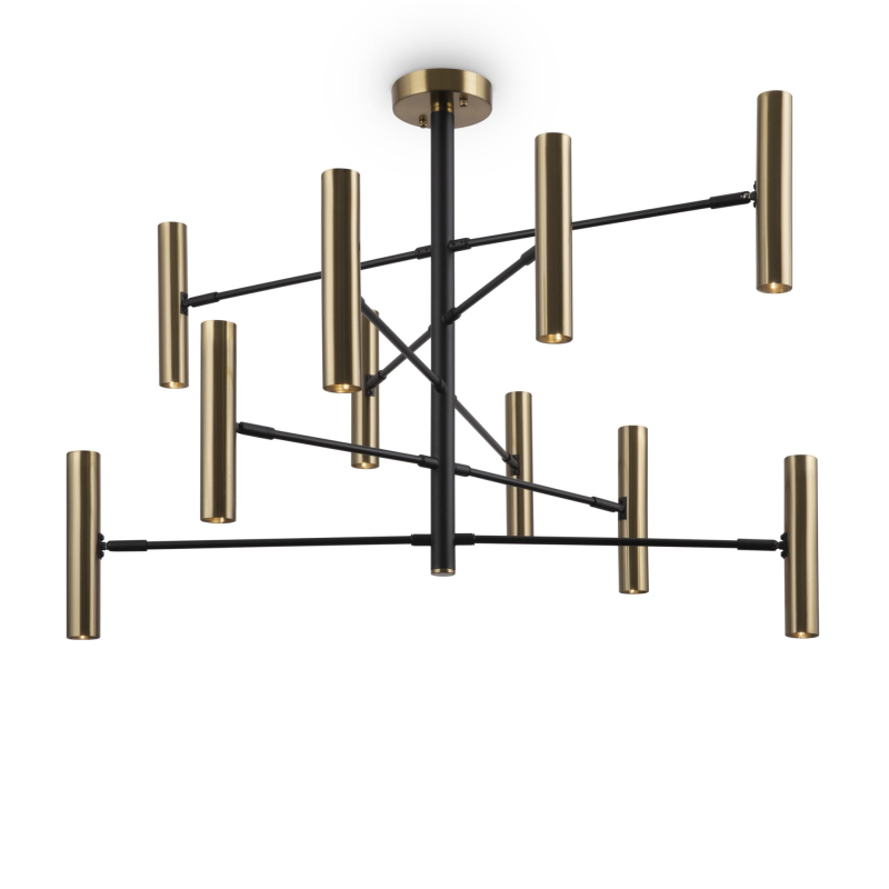 Люстра на штанге Freya Setto FR5142PL-10BBS