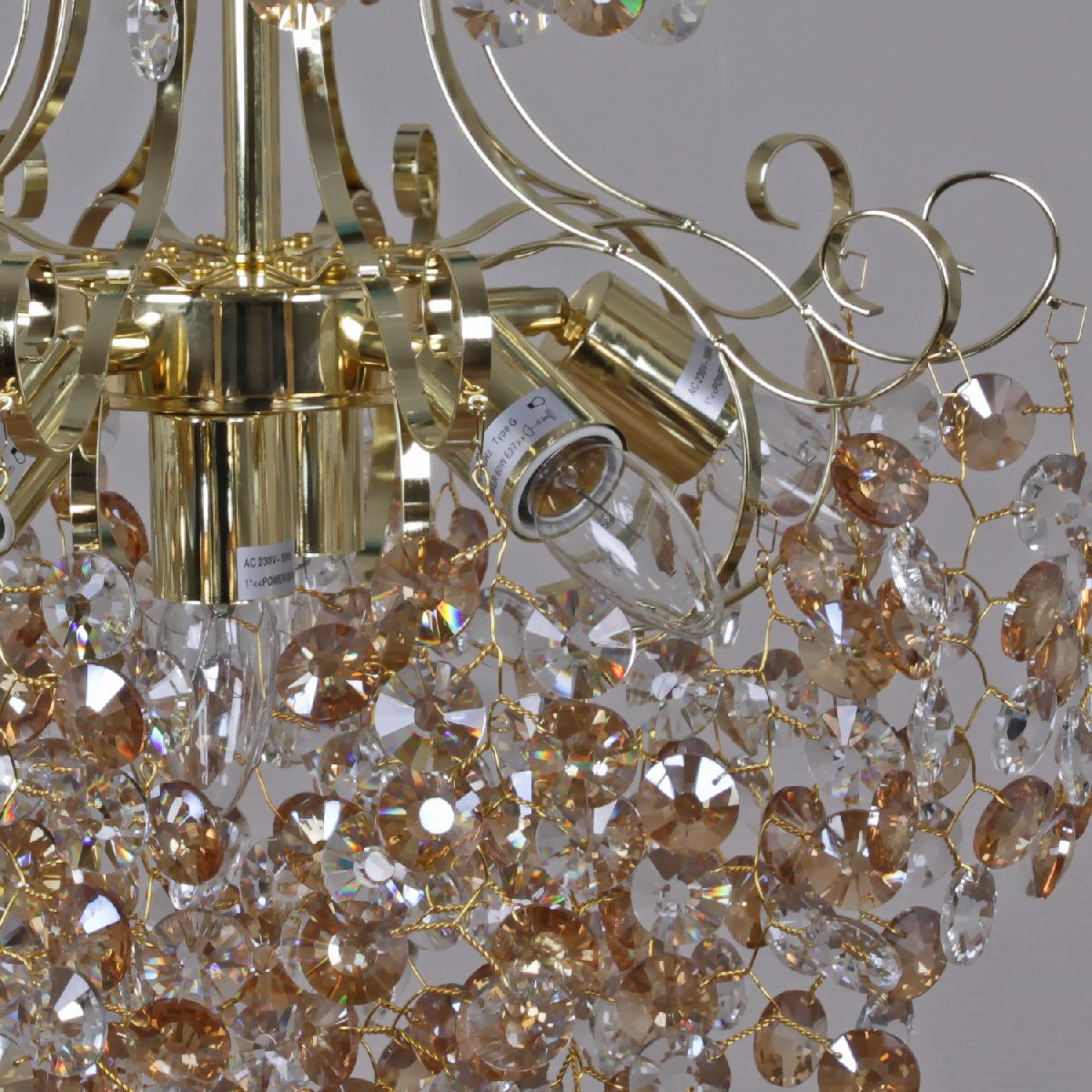 Подвесная люстра Reluce 02382-0.4-8+4 FFG