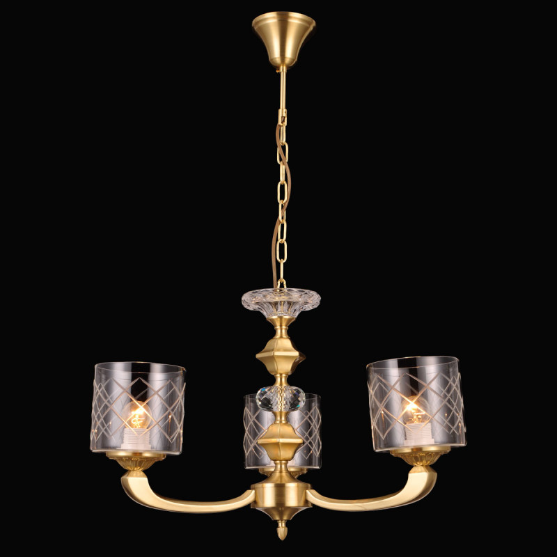 Подвесная люстра Natali Kovaltseva 75116/3C GOLD