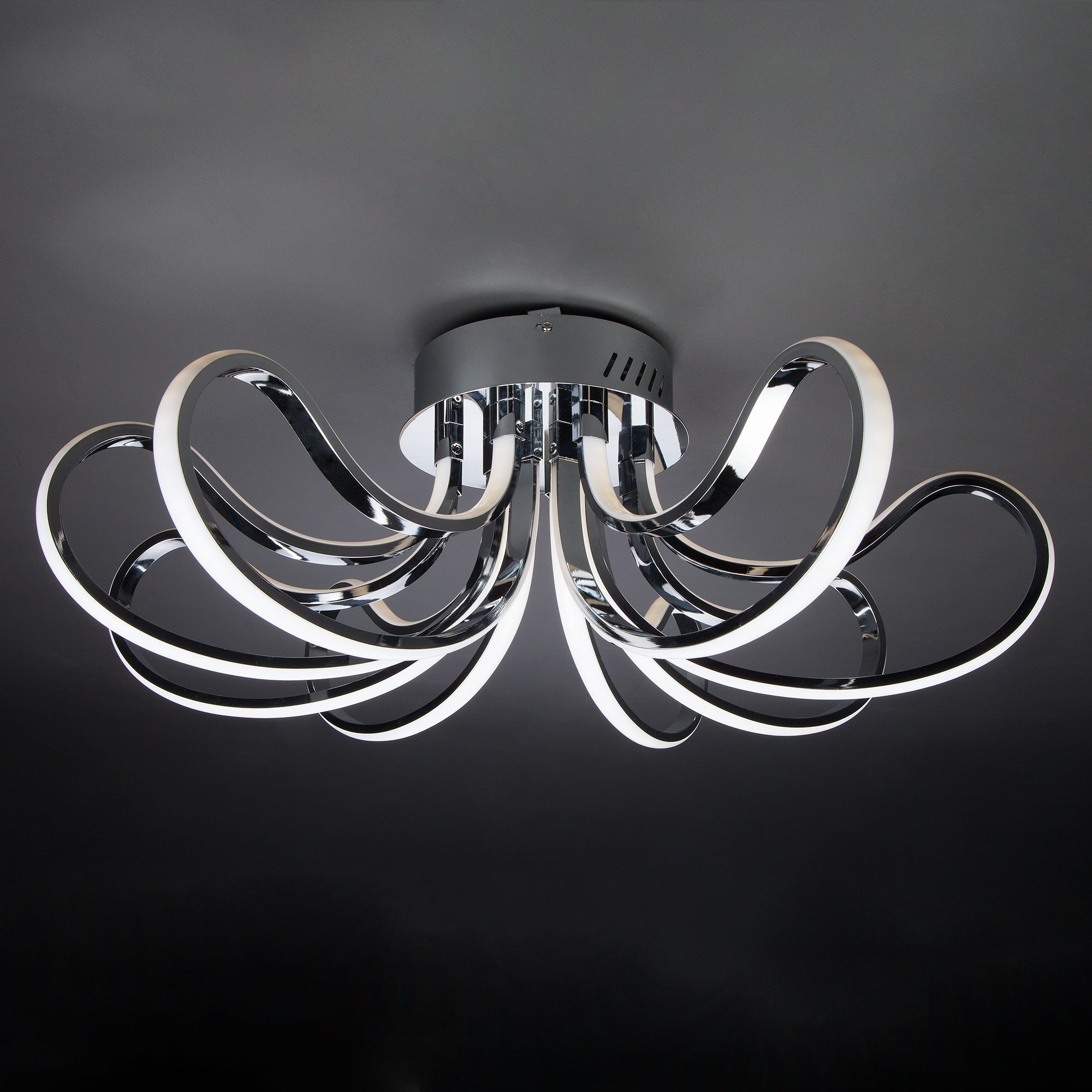 Потолочная люстра Eurosvet Lilium 90079/8 хром