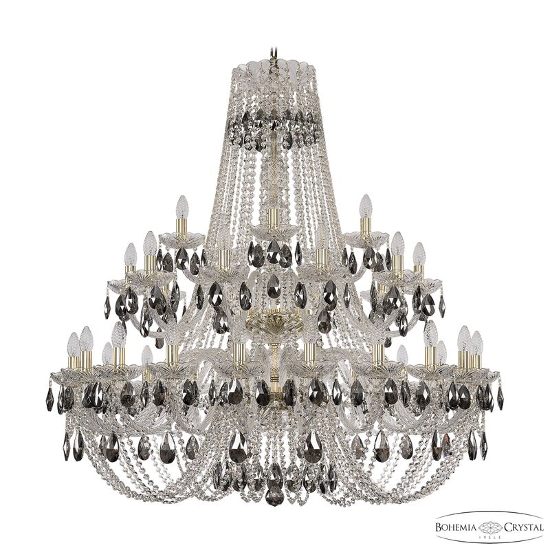 Подвесная люстра Bohemia Ivele Crystal 1406/20+10+5/400/2d G K731