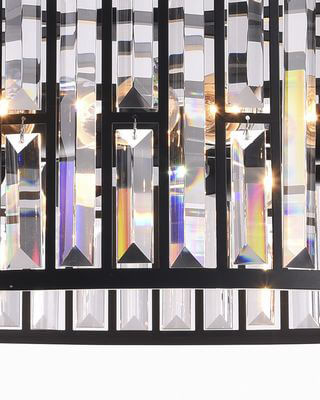 Подвесная люстра Lumien Hall Кароль 0003/8P-BK-CL