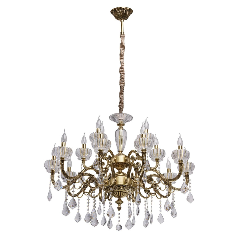 Подвесная люстра второго света Chiaro Габриэль 10 491012715