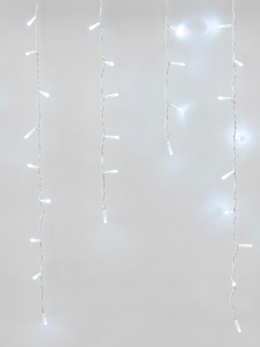 Уличная светодиодная гирлянда (UL-00001367) Uniel бахрома 230V белый ULD-B3010-200/SWK White IP67