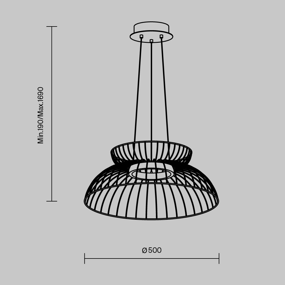 Подвесной светильник Freya Citrus FR5398PL-L6B