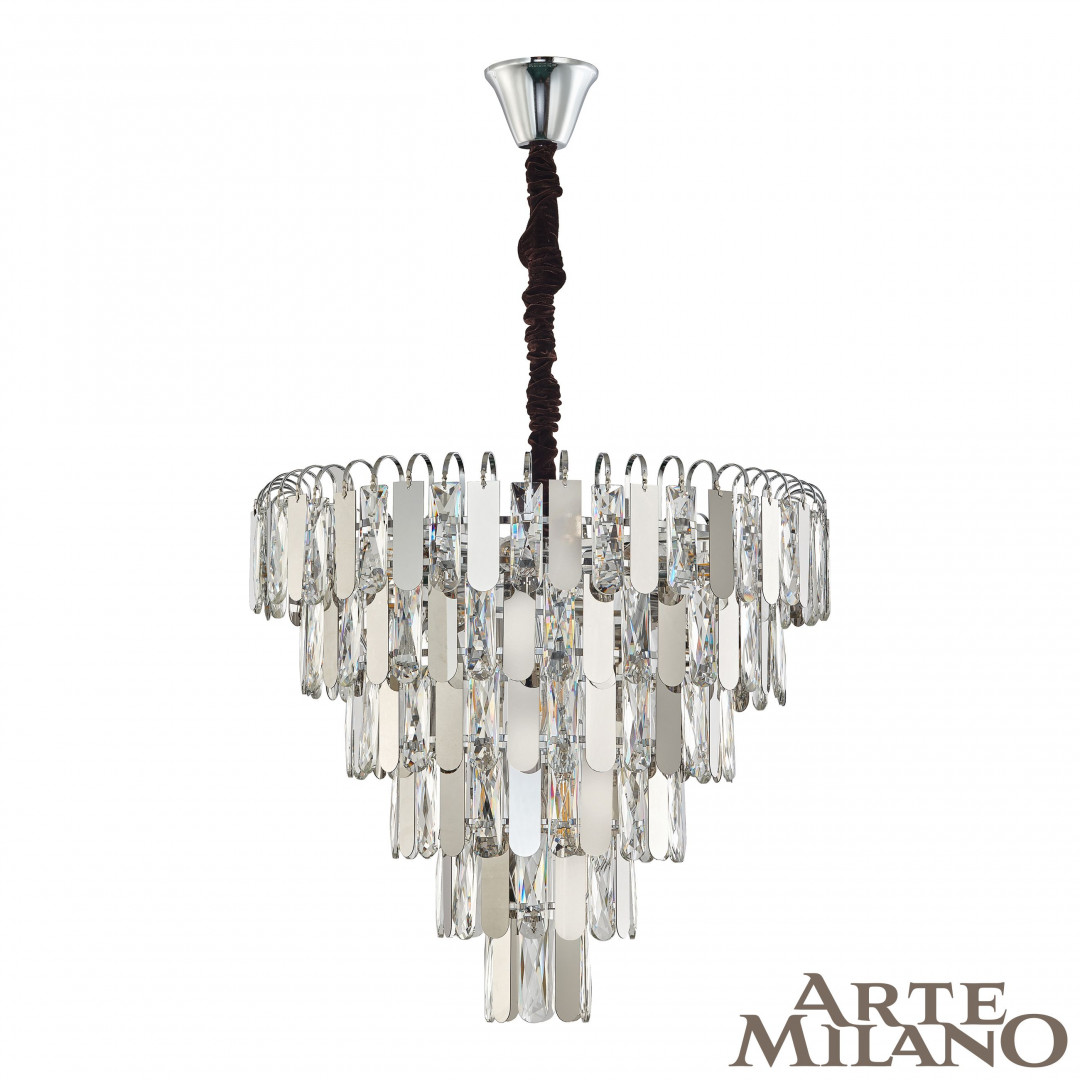 Подвесная люстра Arte Milano 25388.D600.H520.E14.11 Ni