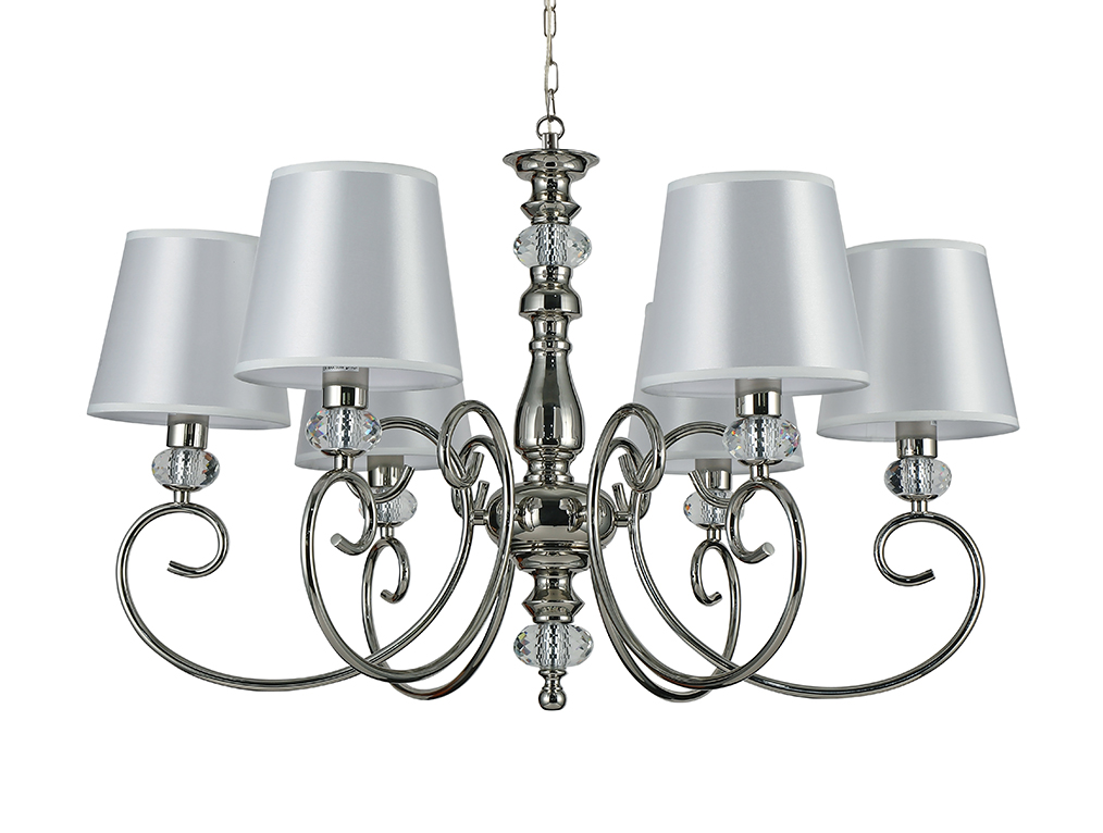 Подвесная люстра Newport Marta 1206/C nickel М0071146