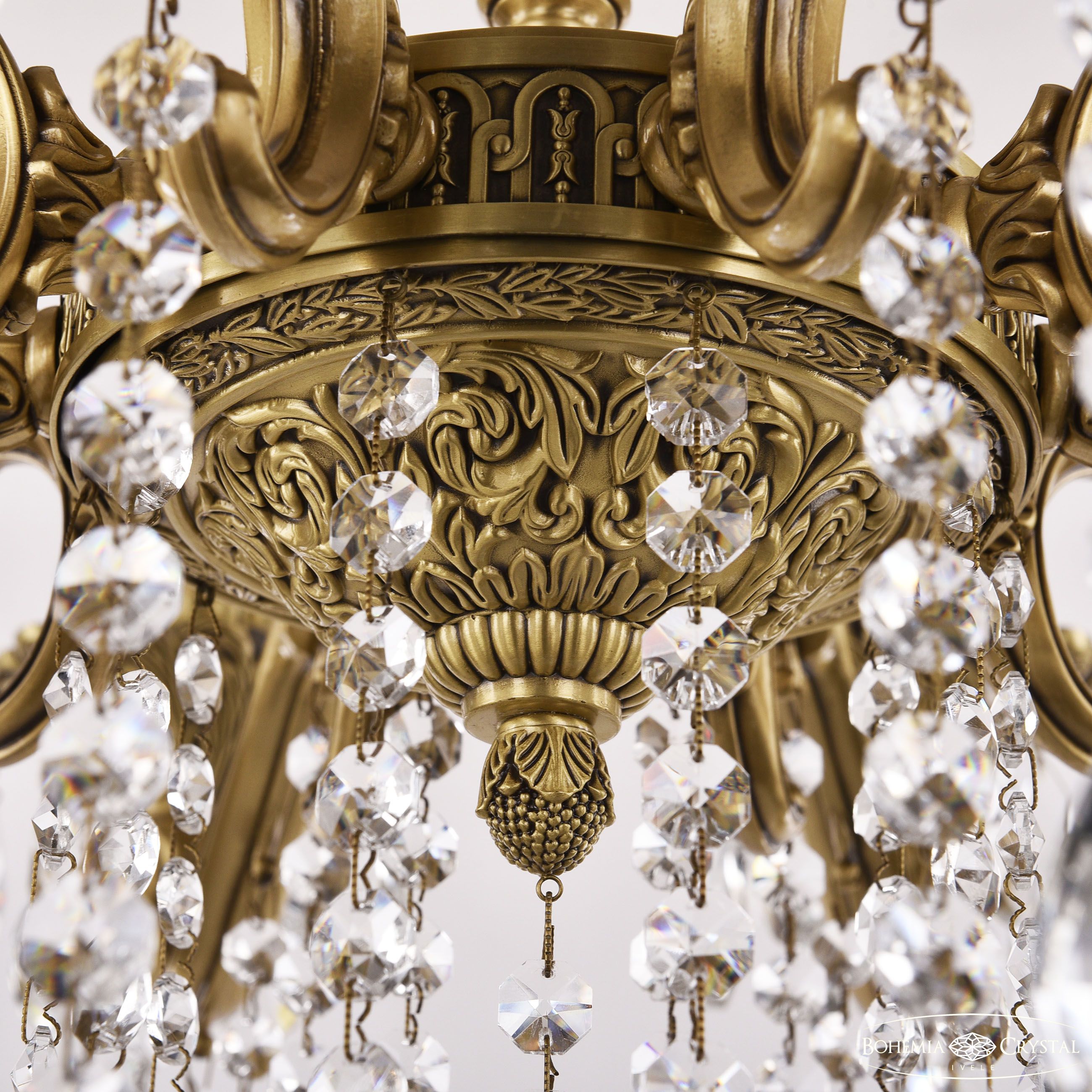 Подвесная люстра Bohemia Ivele Crystal Verona 72402/10/210 B FP FA5S