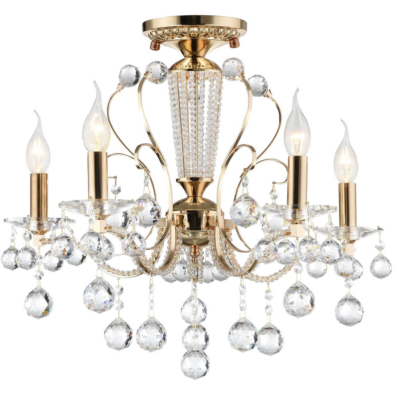 Подвесная люстра Freya Marlin FR1130-PL-05-G