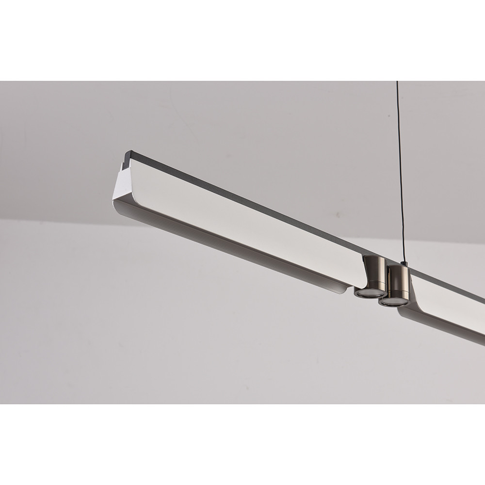 Подвесной светильник iLedex Vision 9309D-1200-2 WH+BK