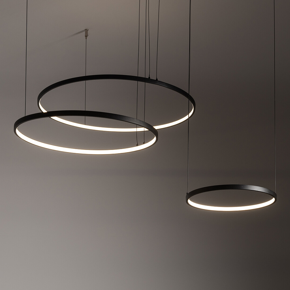 Подвесная люстра Nowodvorski Circolo Led Black 10867