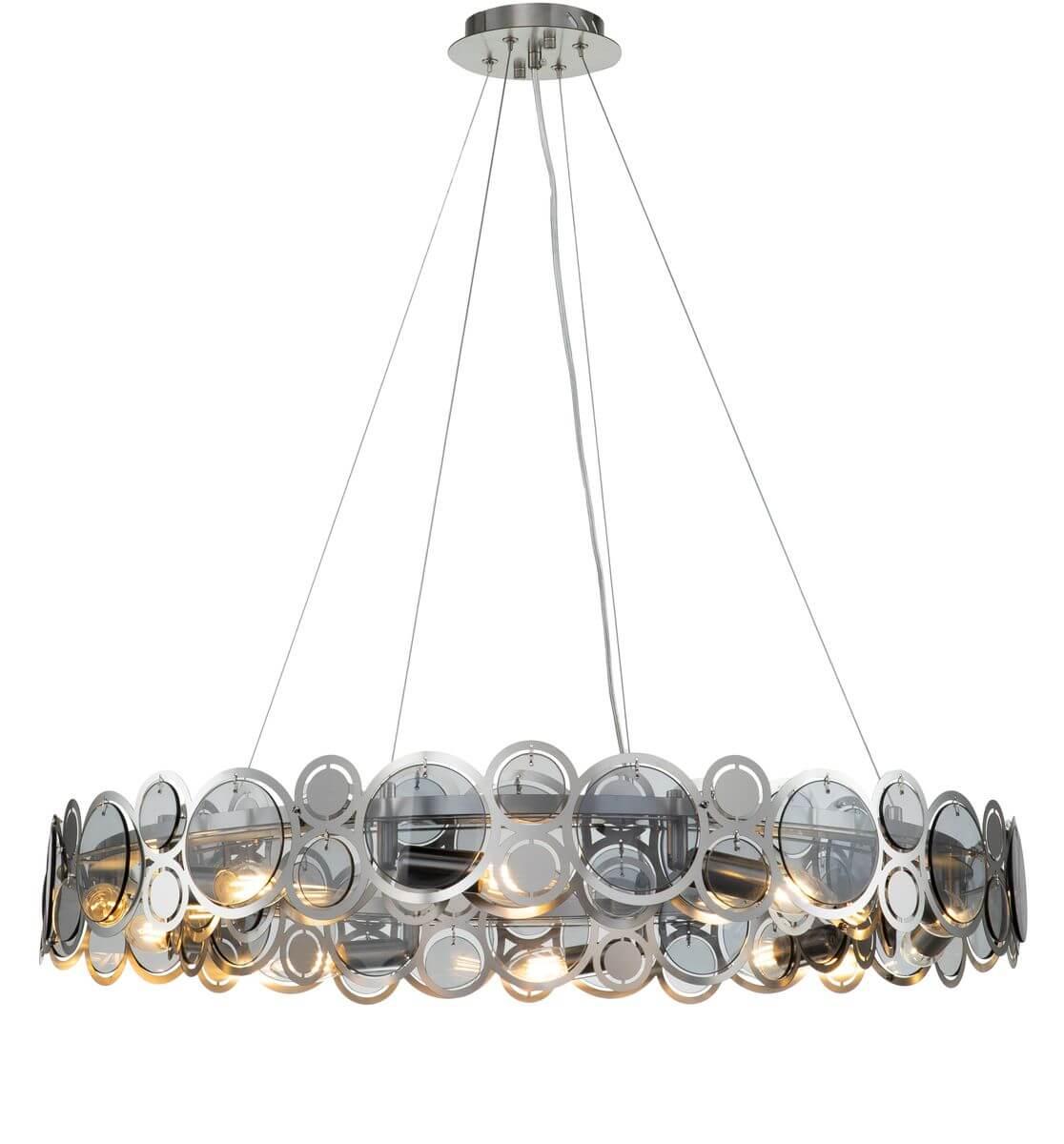 Подвесная люстра Indigo Sole 12016/10P Nickel V000006