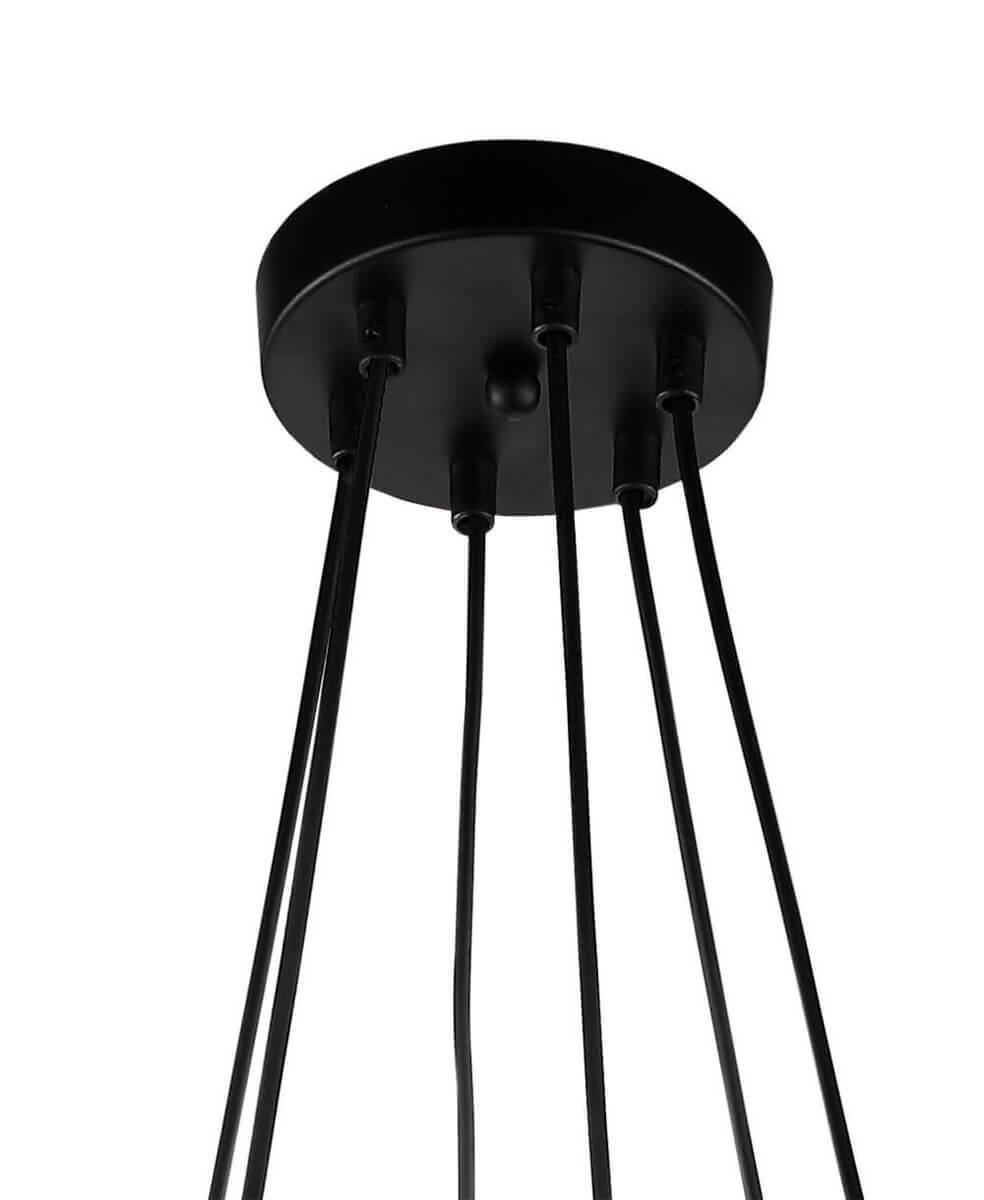 Подвесная люстра Lumien Hall Сиринга 4006/4P-BK-GR-BL