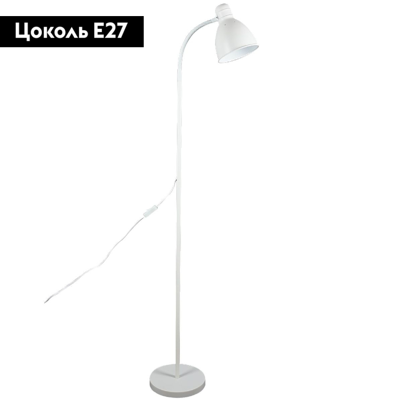 Торшер Uniel UML-T701 E27 WHITE UL-00010189