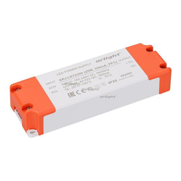 Блок питания Arlight ARJ-LE72350 (25W, 350mA, PFC) 022565