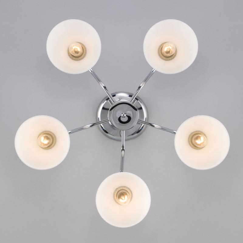 Люстра на штанге Eurosvet 30172/5 хром