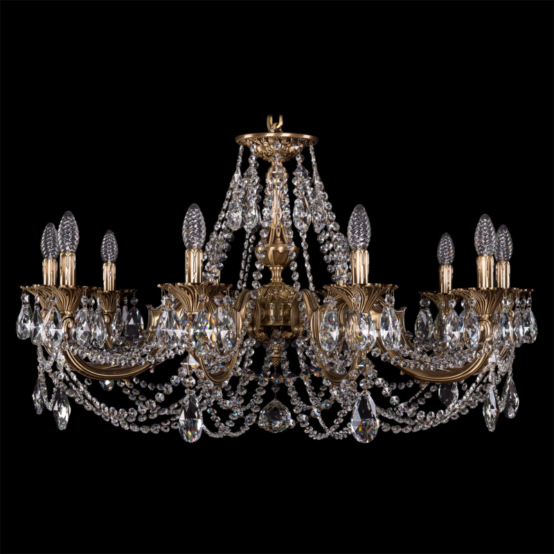 Подвесная люстра Bohemia Ivele 1702/10/300/C/FP