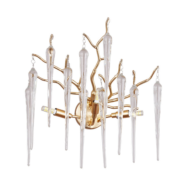 Настенный светильник Lumien Hall Emelin LH3066/3W-GD-CL