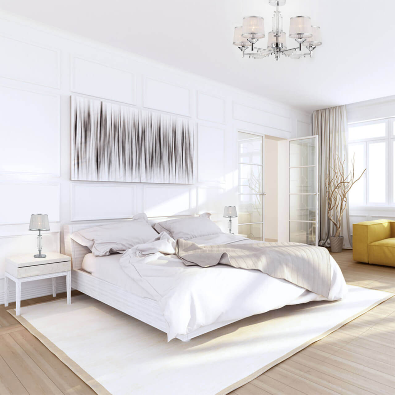 Потолочная люстра Eurosvet Amalfi 60081/5 хром