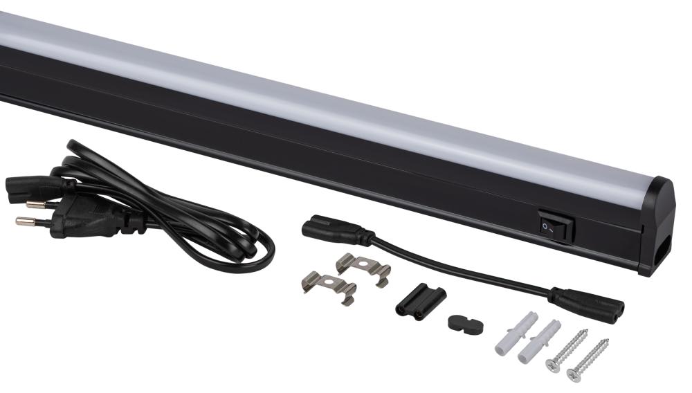 Линейный светильник Эра LLED-01-04W-4000-B Б0065563