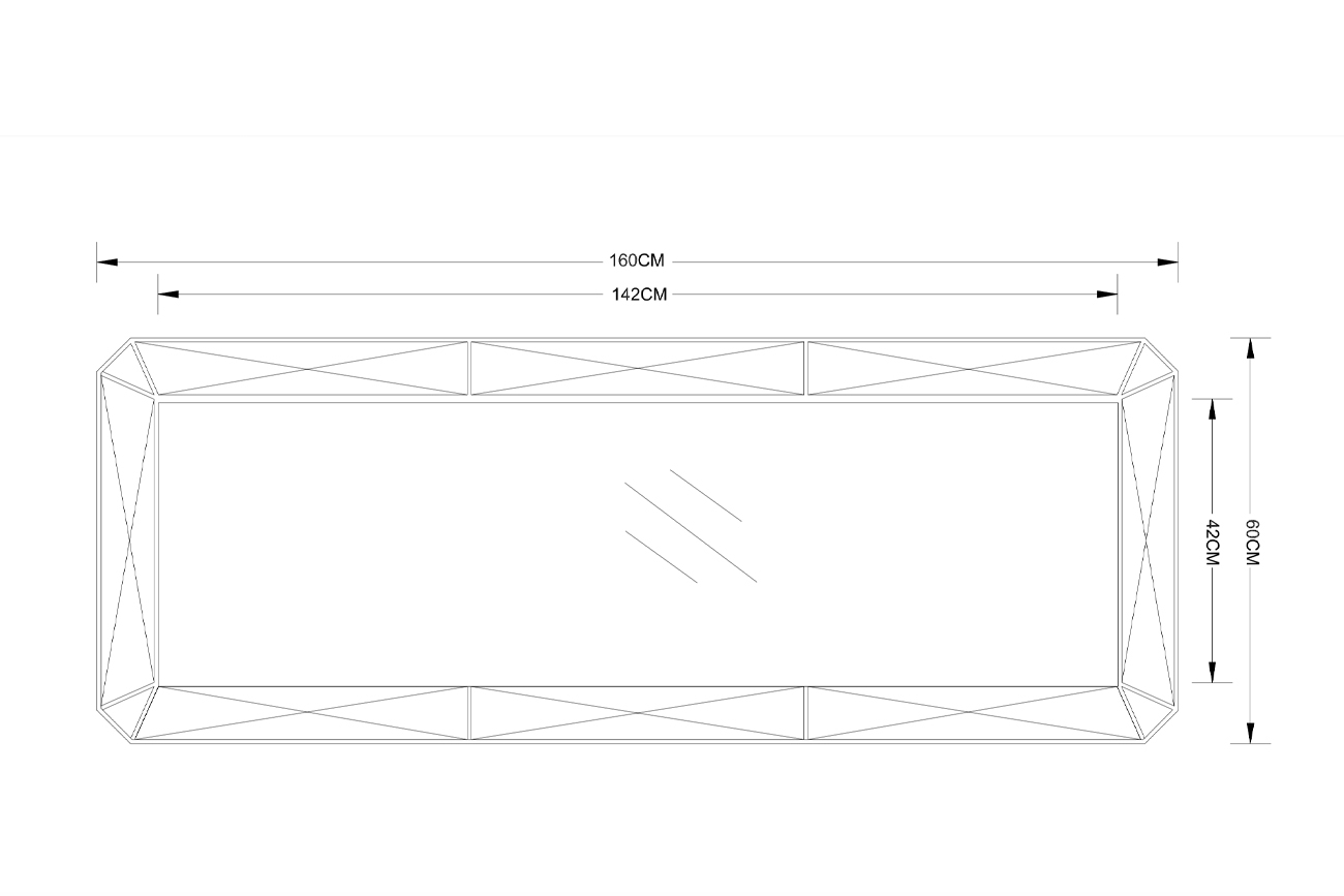 Зеркало Garda Decor 19-OA-9186