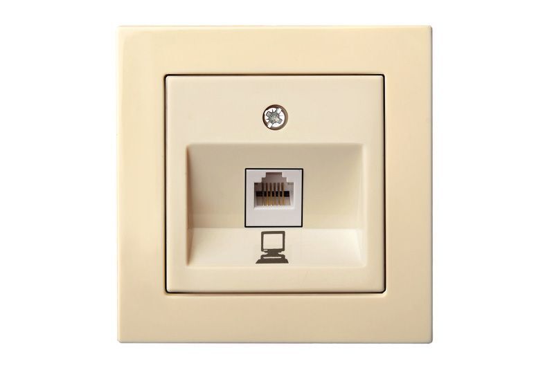 Розетка компьютерная (RJ45) Liregus Epsilon 28-082