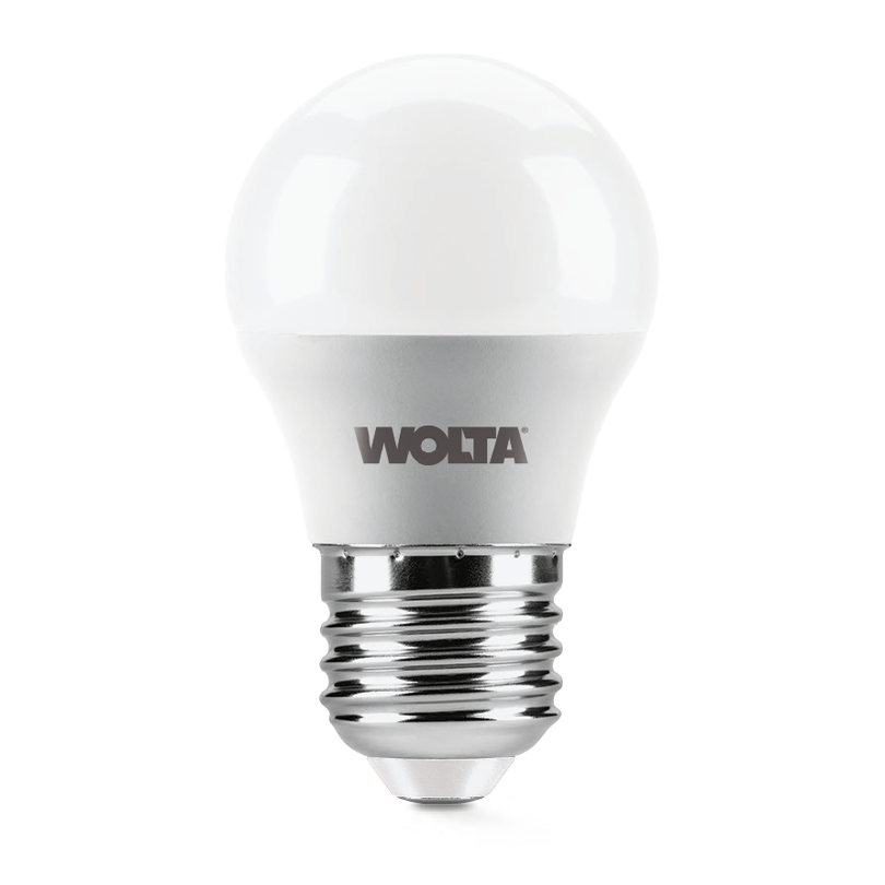Светодиодная лампа WOLTA 7.5Вт 6500K E27 груша матовая 25W45GL7.5E27
