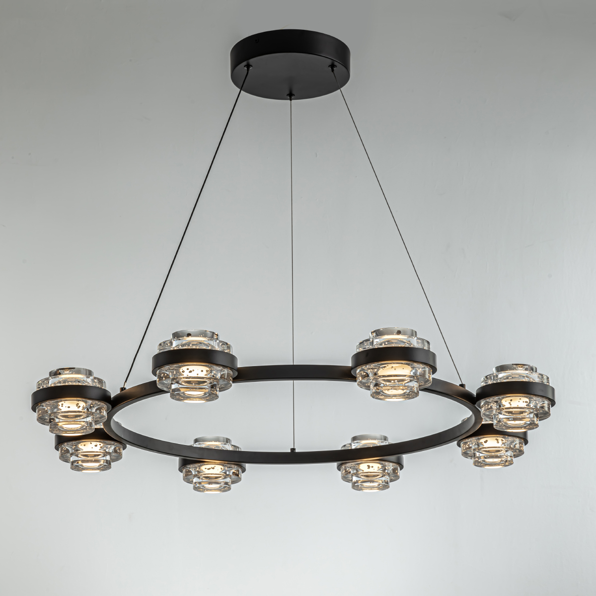 Подвесная люстра DeLight Collection Indiana MD22030002-8A black